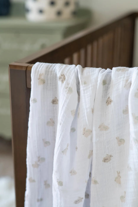 Hoppy Bunny Organic Cotton Swaddle