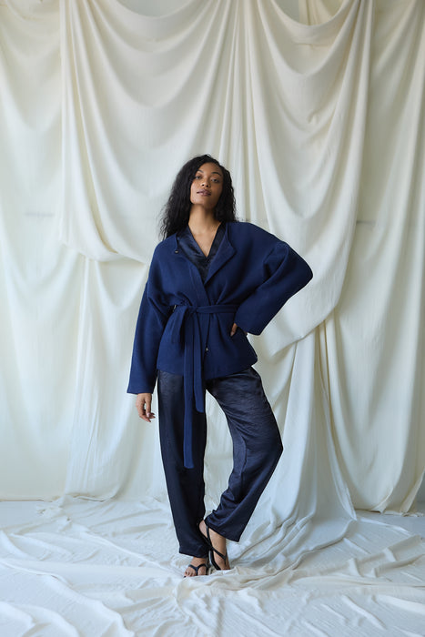 Sweater Wrap Jacket