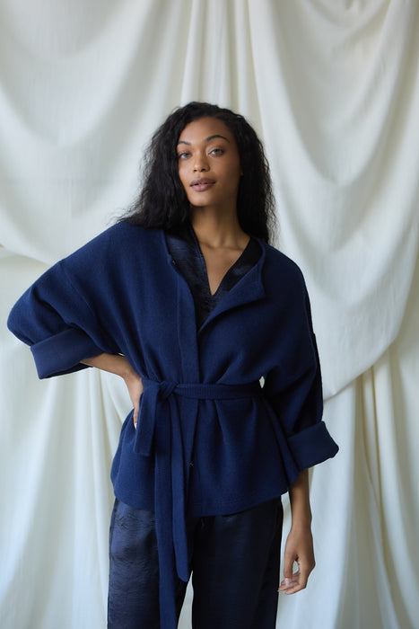 Sweater Wrap Jacket