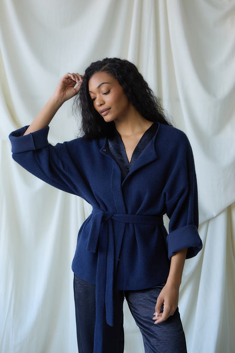 Sweater Wrap Jacket