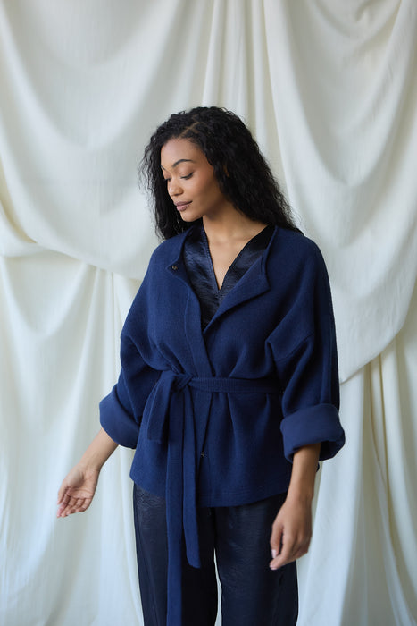 Sweater Wrap Jacket