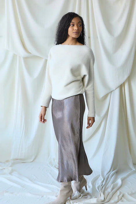 Bias Slip Skirt