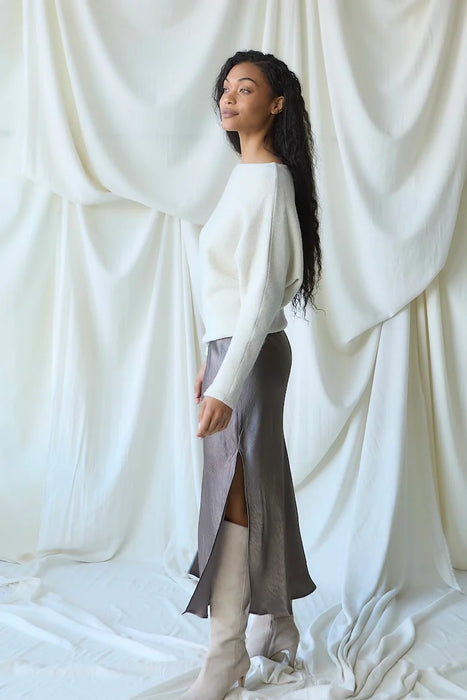 Bias Slip Skirt