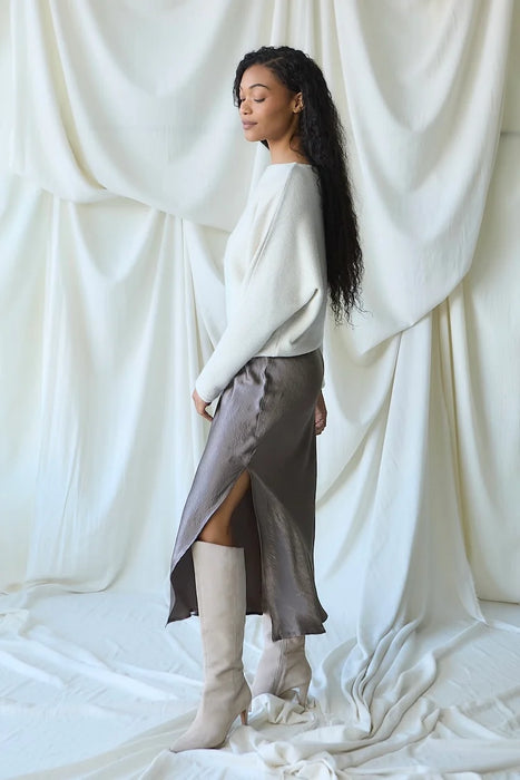 Bias Slip Skirt
