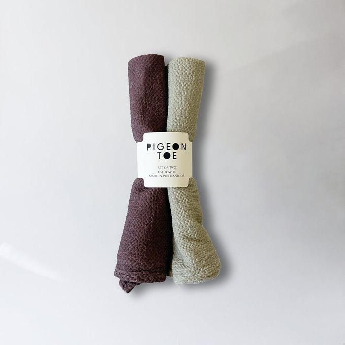 Bubble Cotton Tea Towels - Set of 2