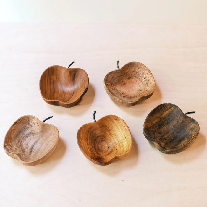 Small Apple Wood Tray