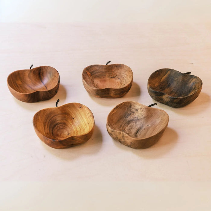 Small Apple Wood Tray
