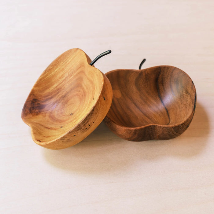 Small Apple Wood Tray