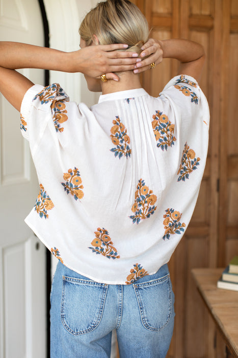 Mandarin Collar Top