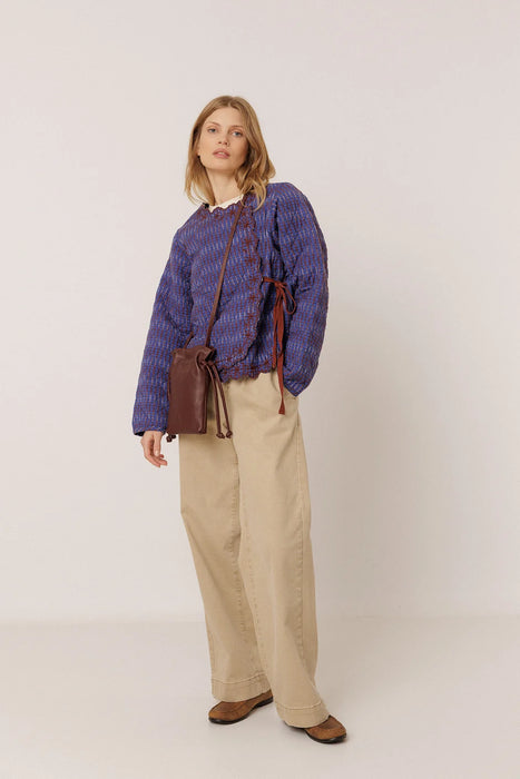 Embroidered Quilted Jacket