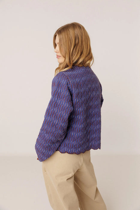Embroidered Quilted Jacket