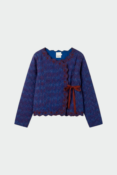 Embroidered Quilted Jacket