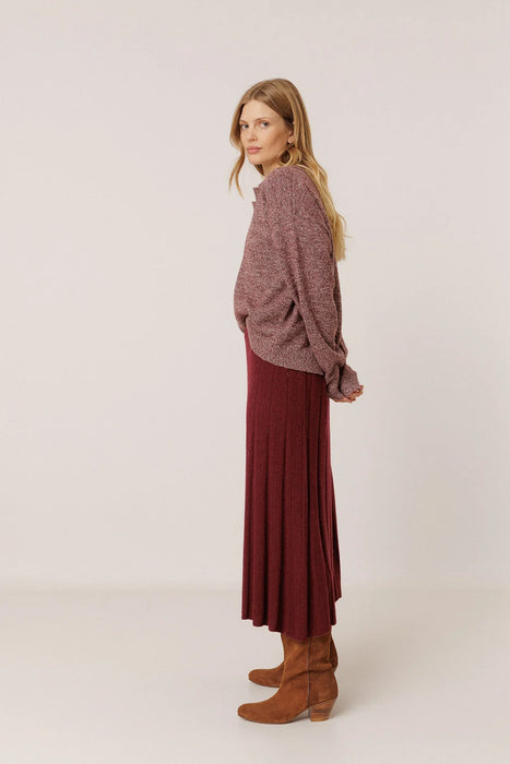 Marled Polo Sweater