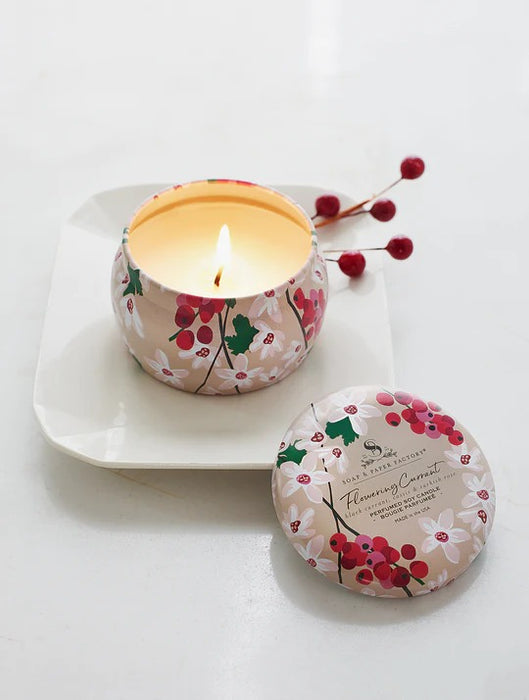 Flowering Currant Small Tin Soy Candle