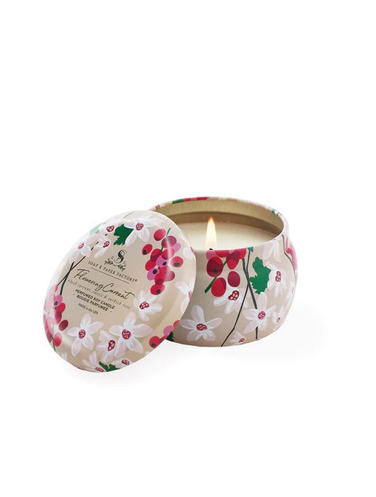 Flowering Currant Small Tin Soy Candle