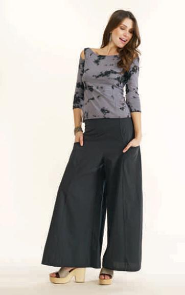 High-Waist Wide Leg Pant